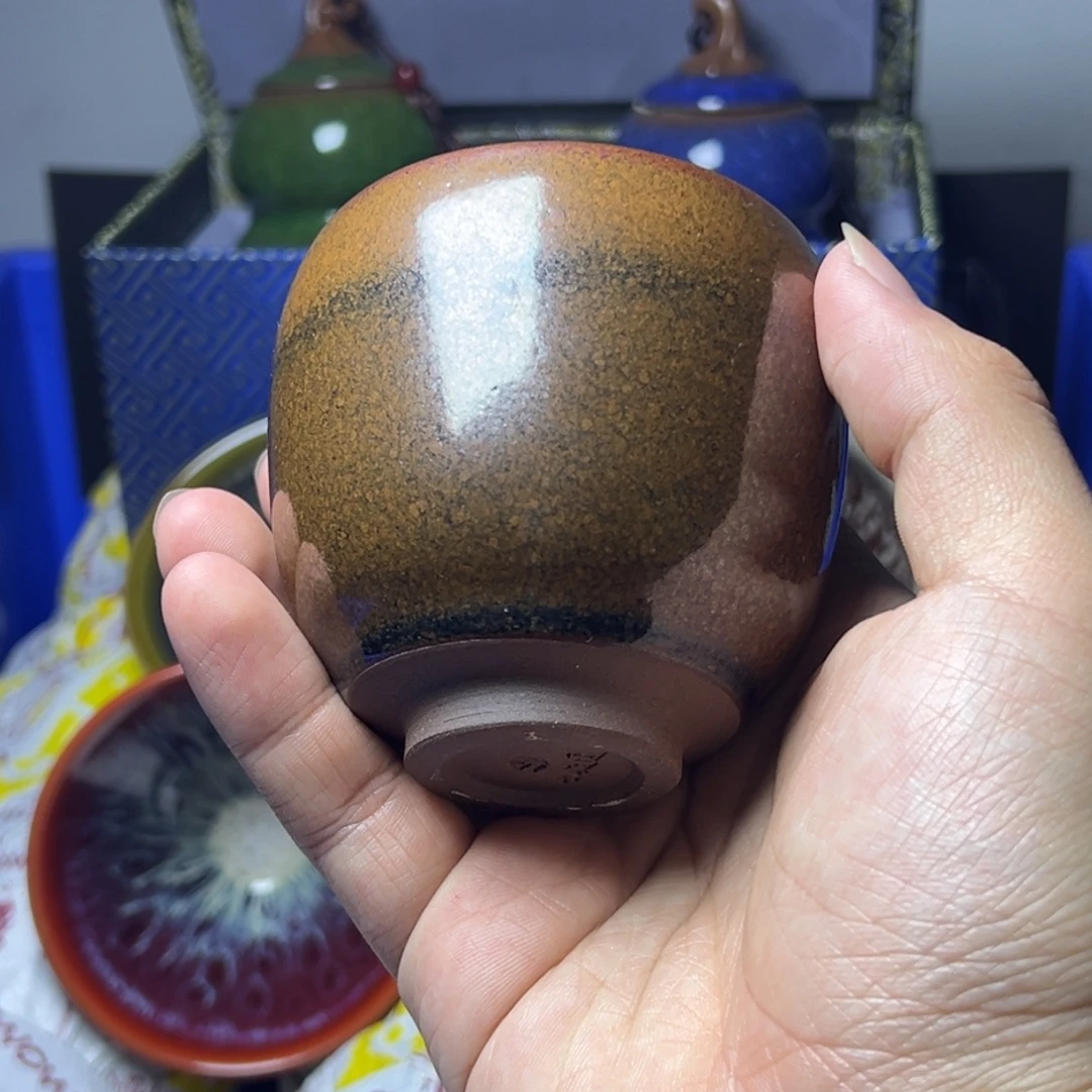 茶盏建阳建盏喝茶主人杯