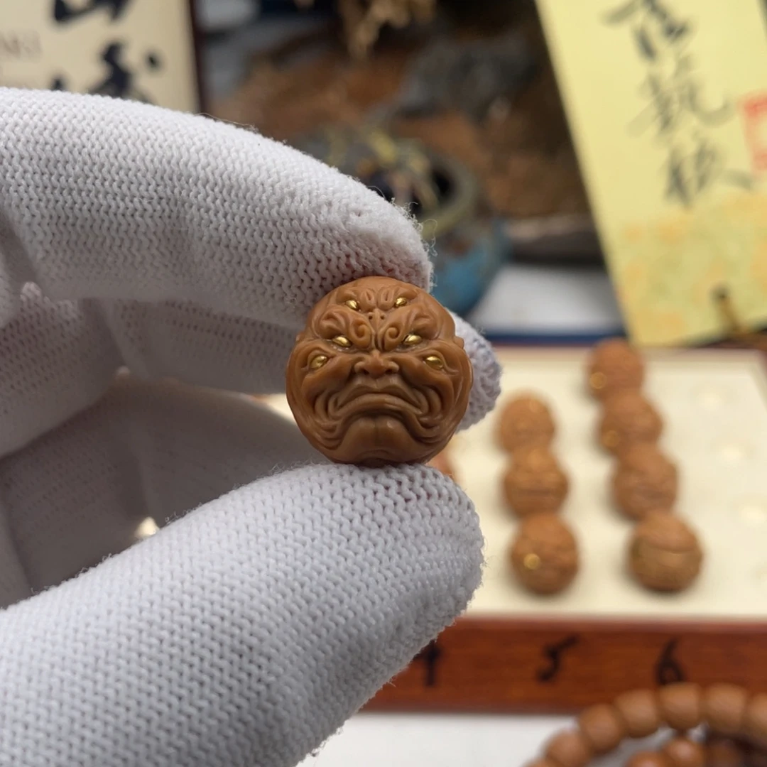 猴头核桃把件宁*知猴头