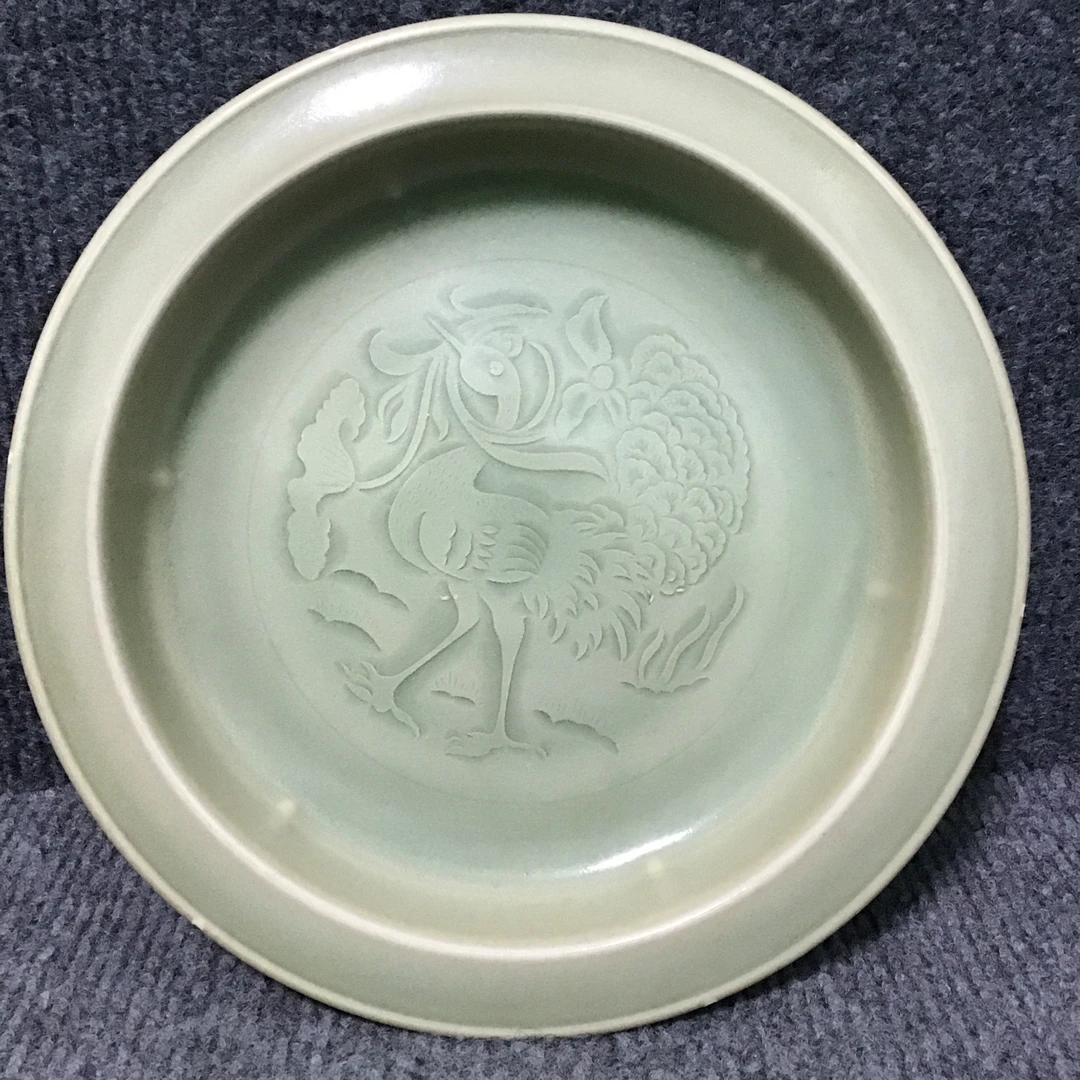 承干泡台青瓷茶盘