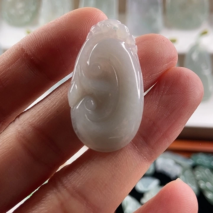 颈饰未镶嵌翡翠天然翡翠