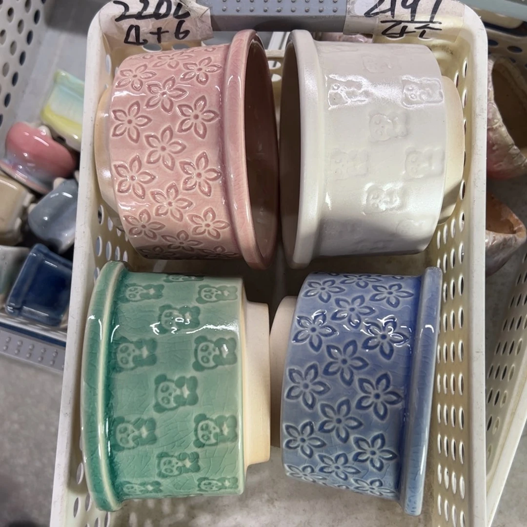 陶瓷多肉小花盆@@2197