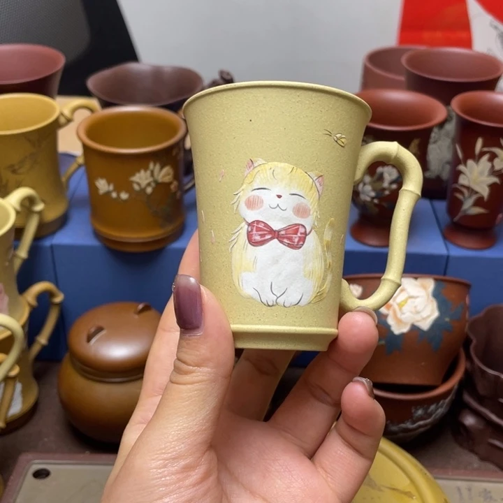 紫砂茶杯紫砂主人杯