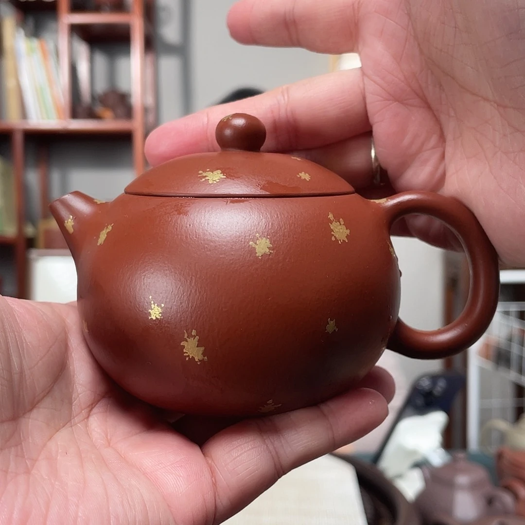 朱泥茶壶老朱泥西施