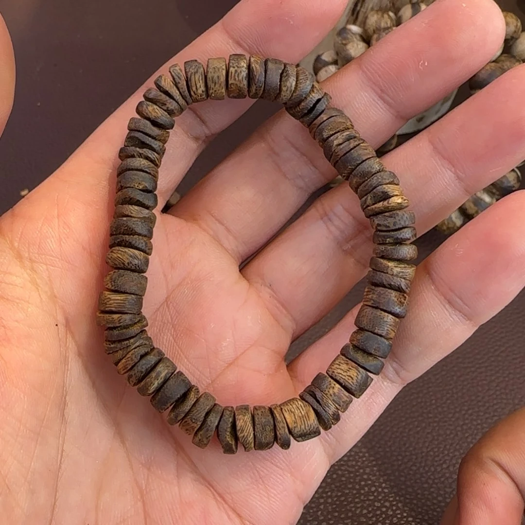 手串沉香奇楠沉水片珠福利