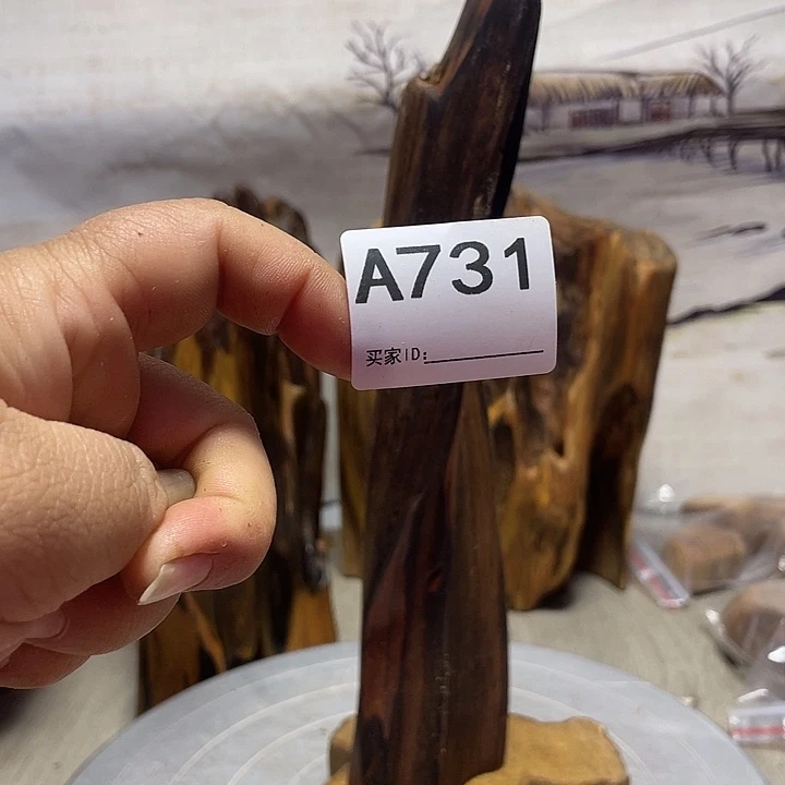 可***及木直播间木质摆件