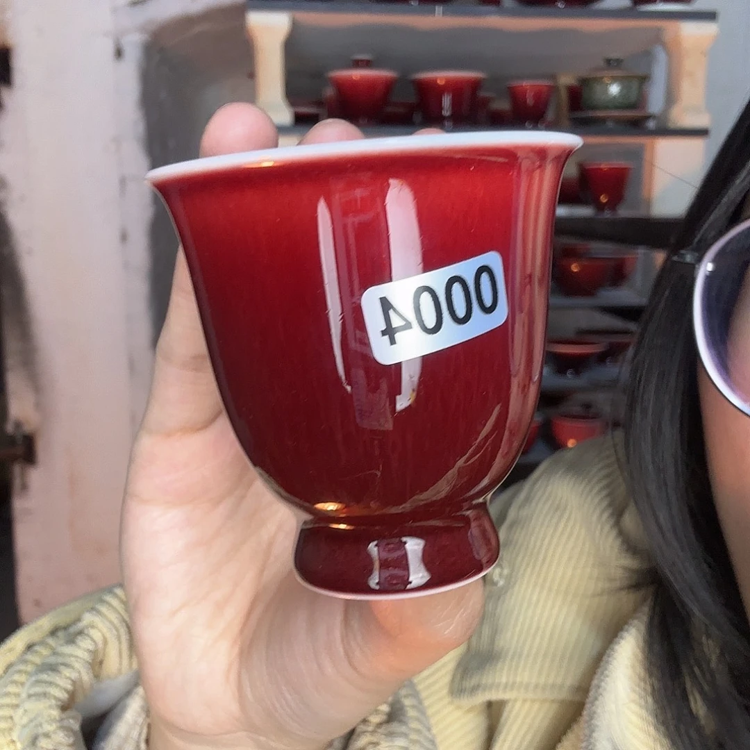 瓷片景德镇郎红陶瓷