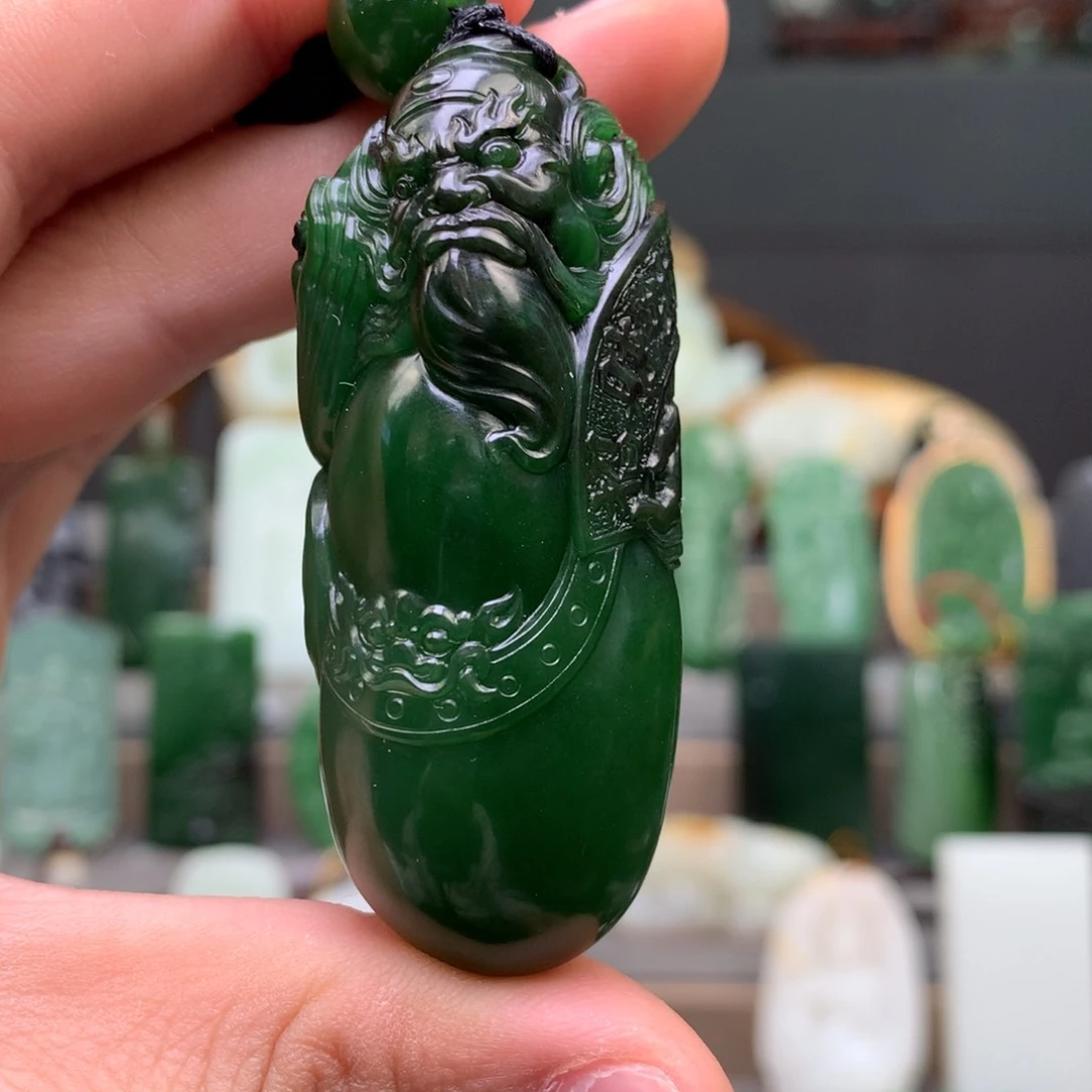 和田玉把件未镶嵌