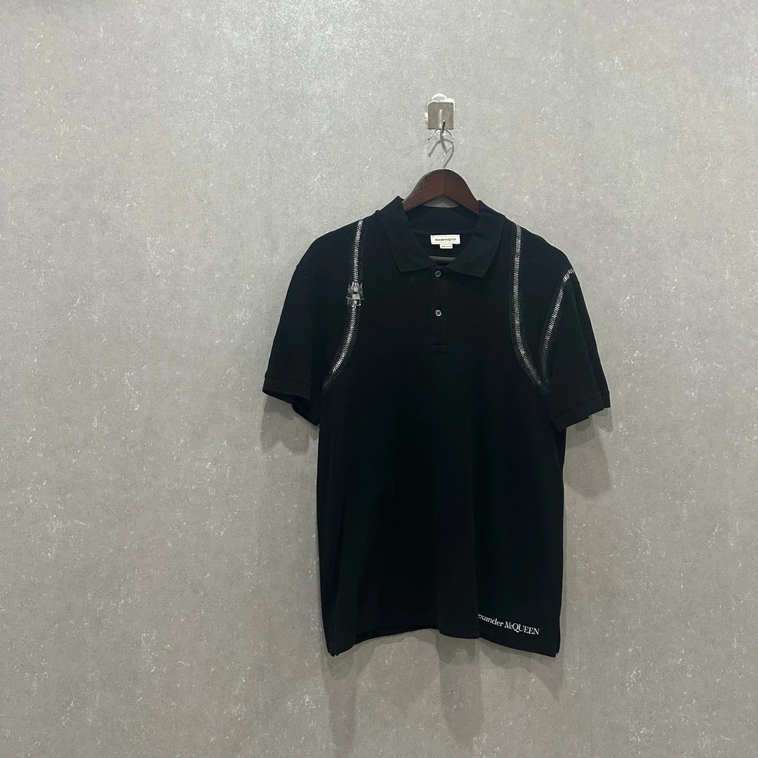 99新 Alexander McQueen/亚历山大·麦昆 印花短袖 L码/SL003804