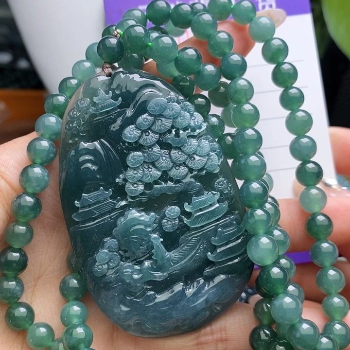 【闪购商品】翡翠颈饰未镶嵌11111111111