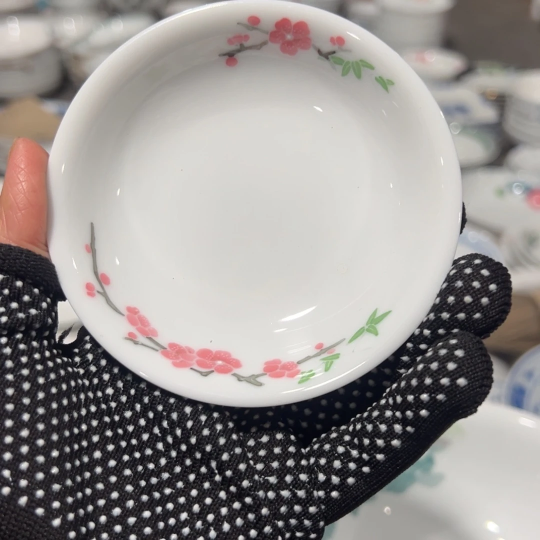 醴陵瓷供货基地炸福利味碟10厘米