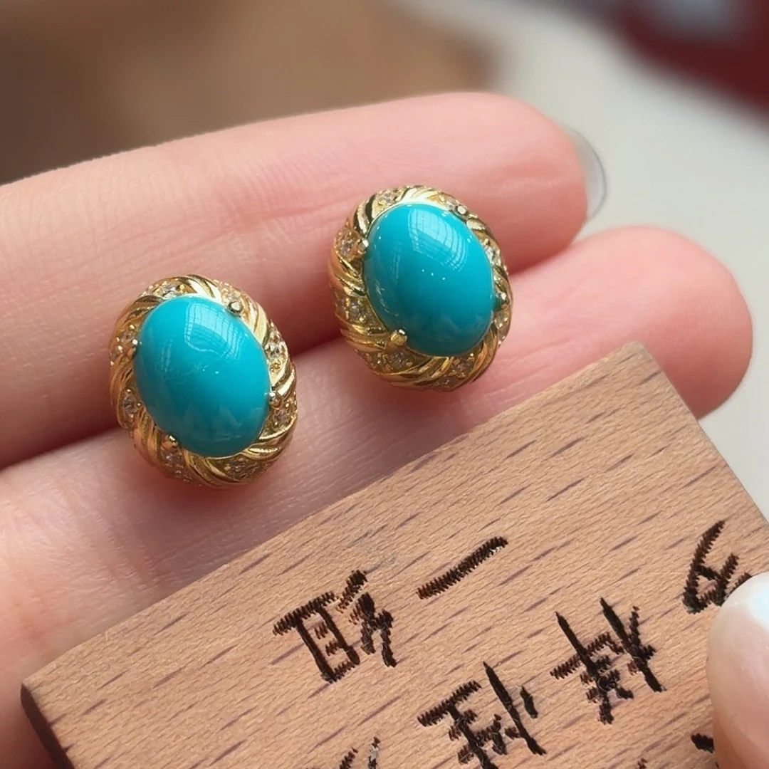 绿松石未镶嵌颈饰