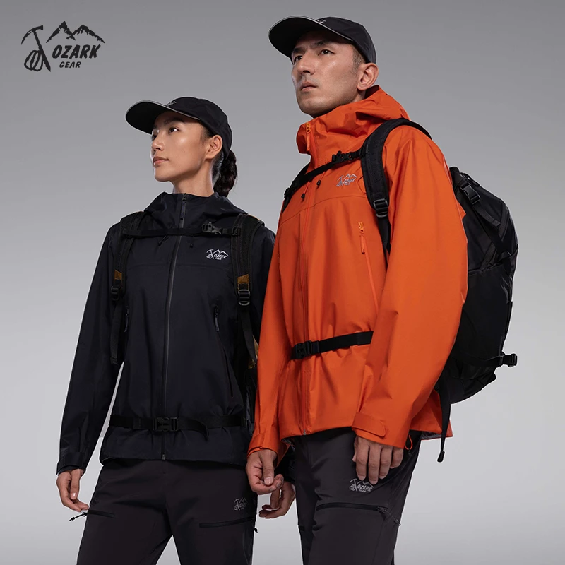Ozark/奥索卡25新款蜂翼LP男女轻量透气冲锋衣外套OAGMT530301