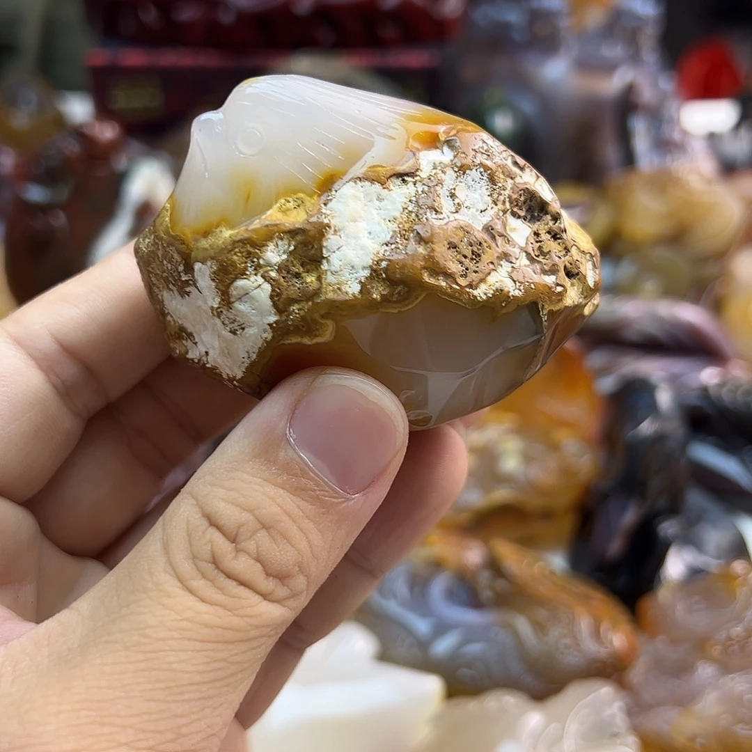 玛瑙/玉髓未镶嵌颈饰