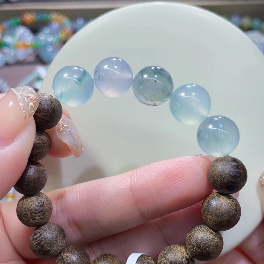 未镶嵌手链翡翠单珠放漏款卡11+