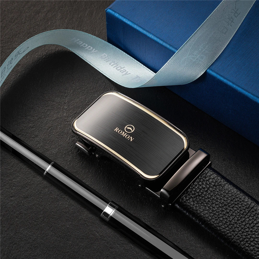 【送礼礼盒装】皮带男士真皮腰带裤腰带男真皮百搭腰带男士皮带新款