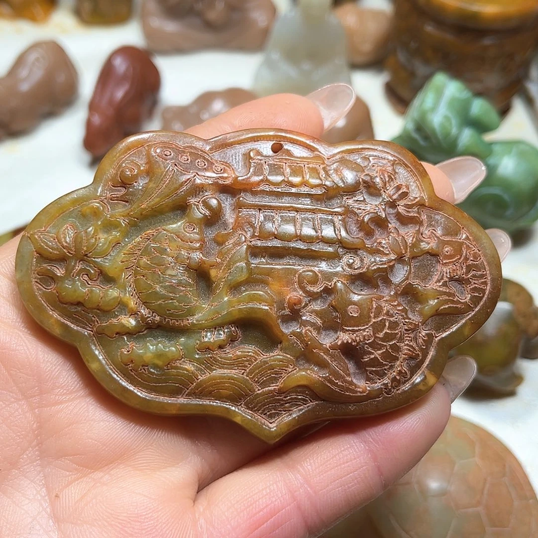 白玉菩提吊坠白玉菩提吊坠