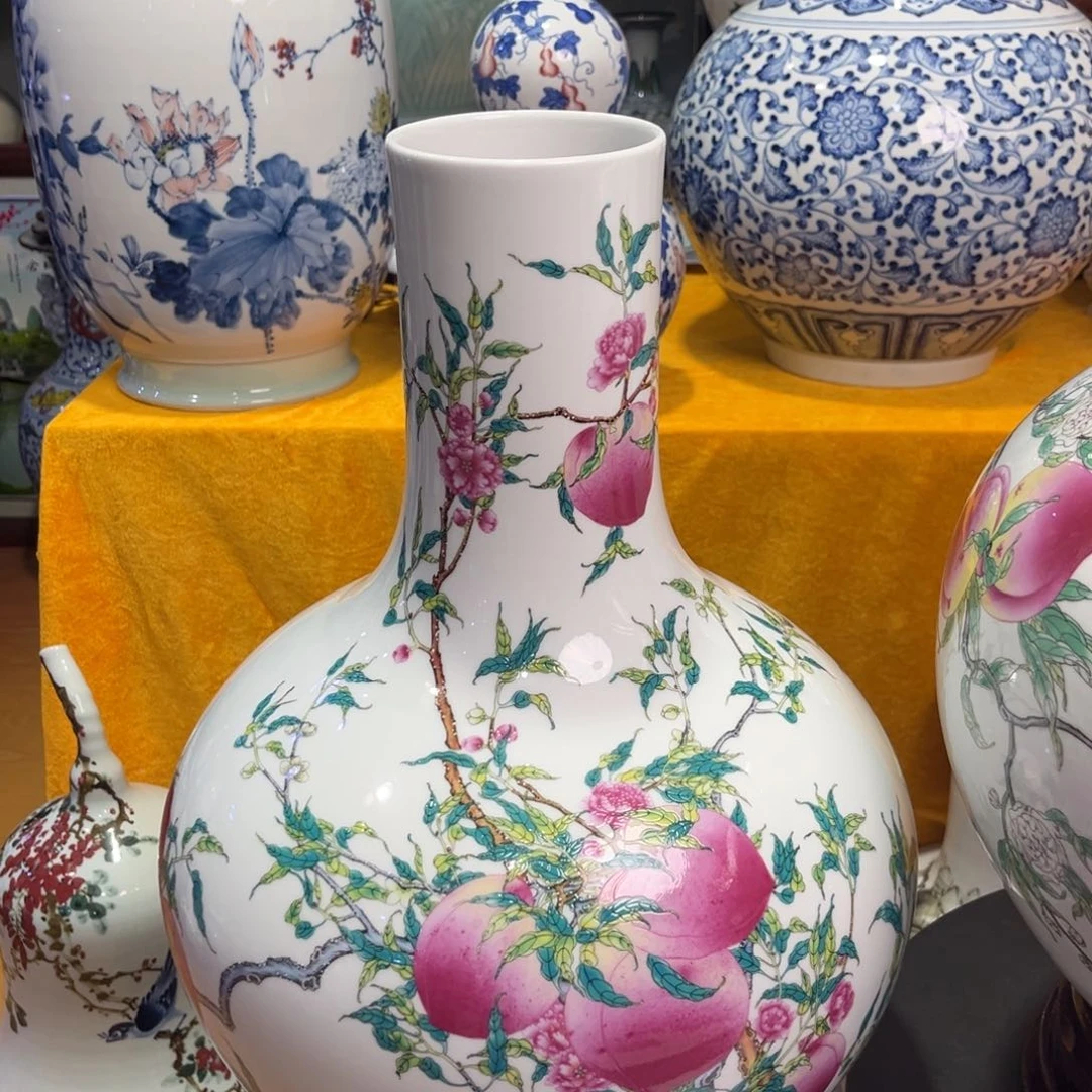 景德镇陶瓷花瓶摆件卖****生