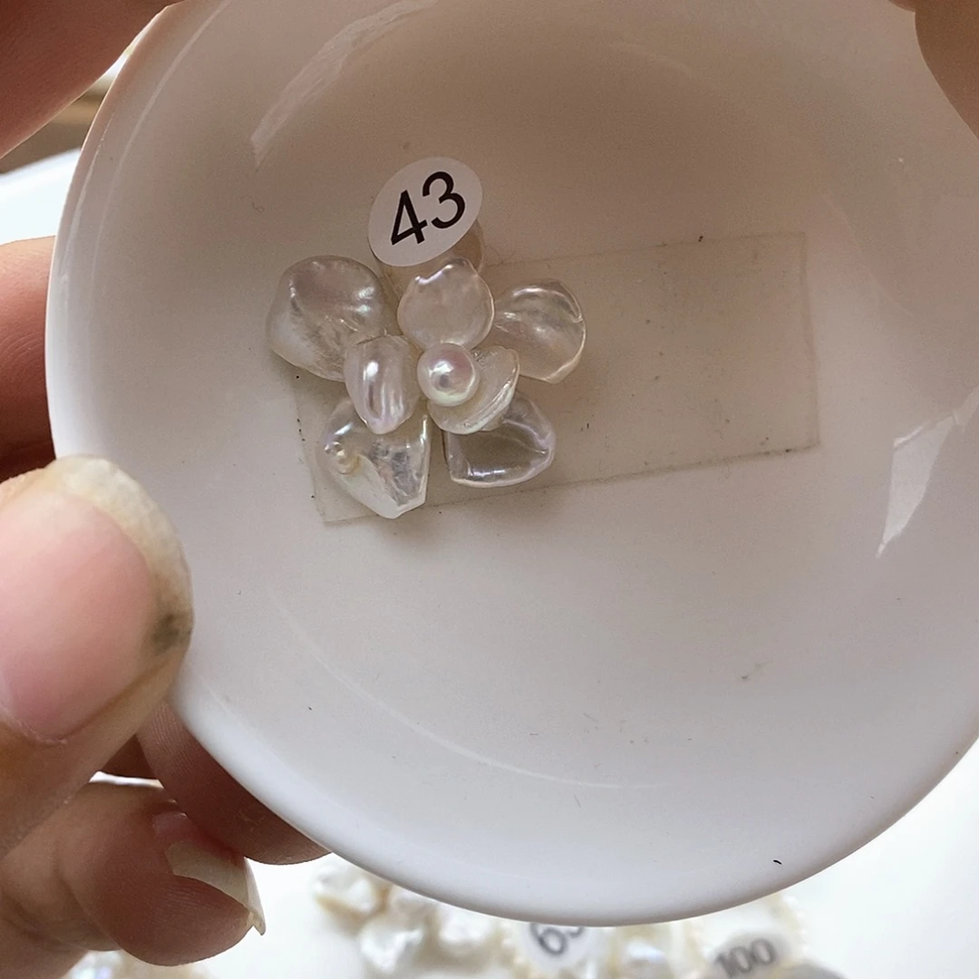 合金淡水珍珠吊坠包*