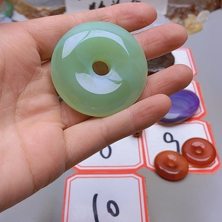 【闪购商品】未镶嵌玛瑙/玉髓珠宝半成品深**息