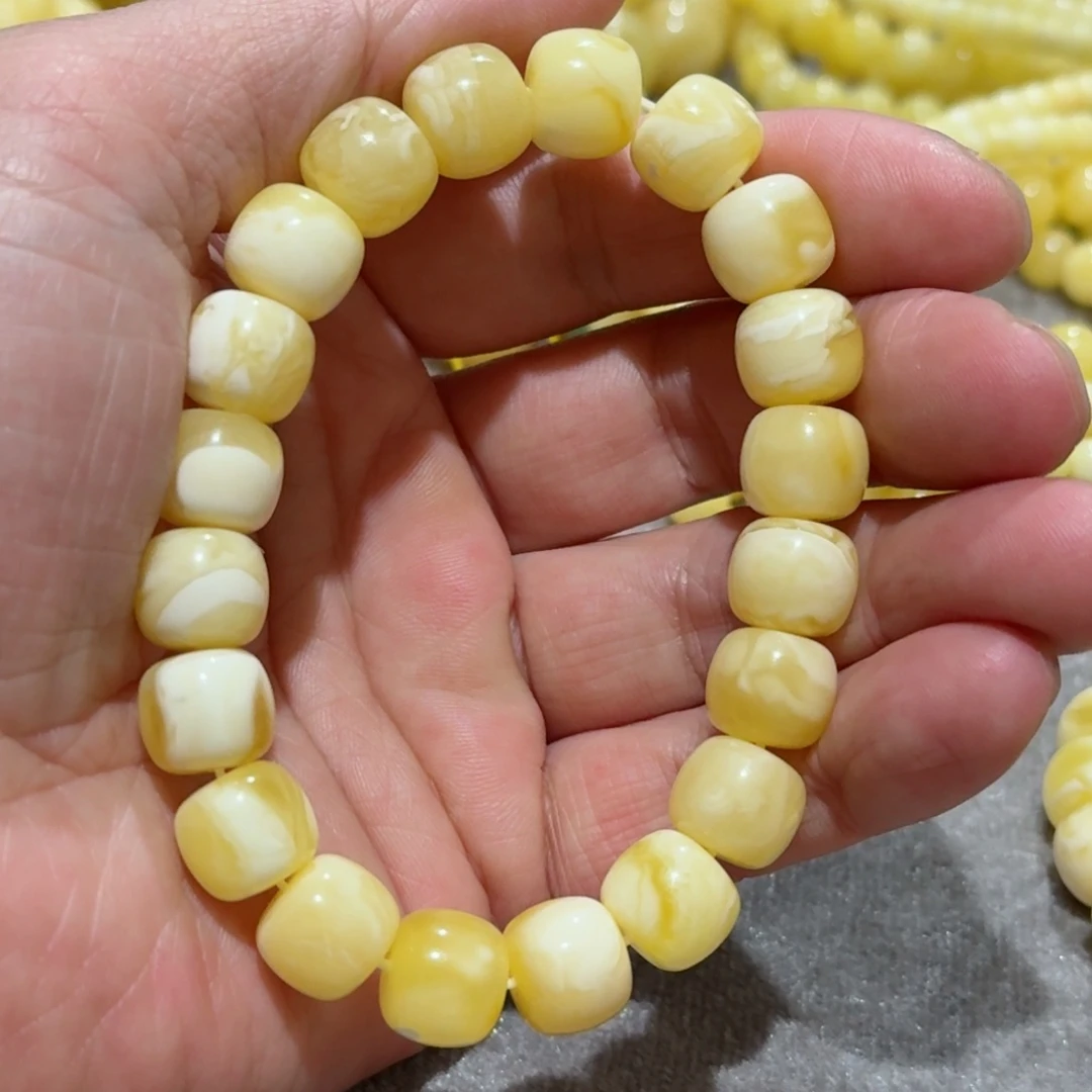 蜜蜡手串未镶嵌琥珀蜜蜡手串11.6mm