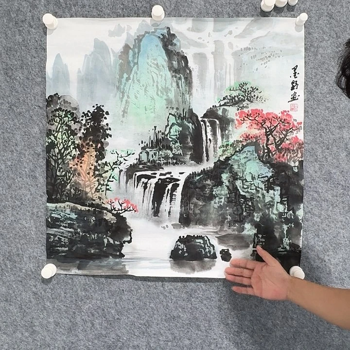 国画郭亚军老师-山水