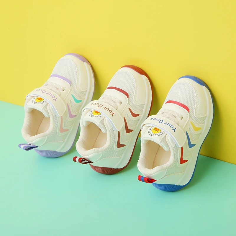 儿童学步鞋2025年秋季新款休闲男童网鞋中小童透气轻便女童运动鞋