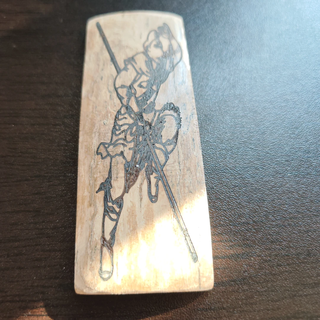 猛犸约31克雕刻件AG630