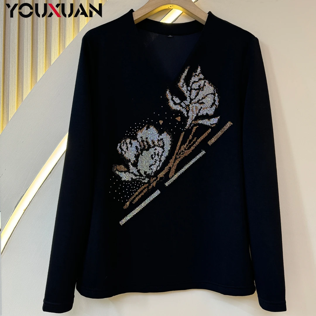 【秋冬新品】秋季百搭韩版上衣T恤时尚休闲宽松长袖打底衫38022