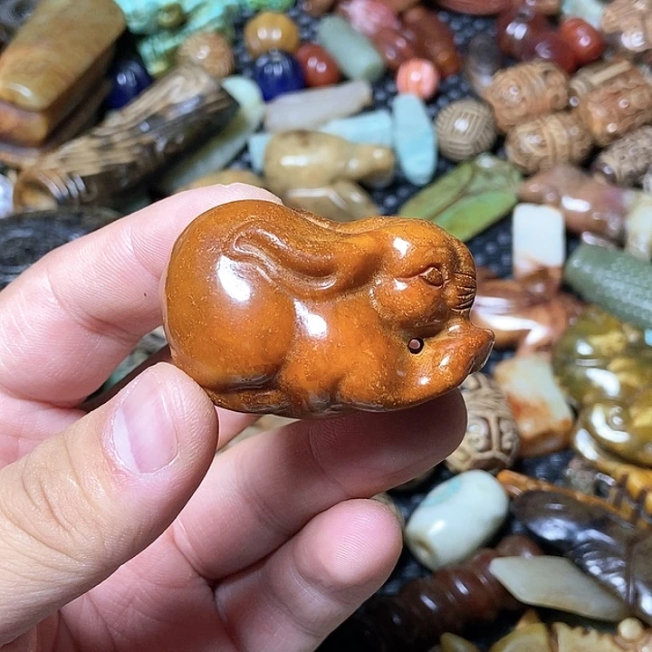 和田玉未镶嵌颈饰151