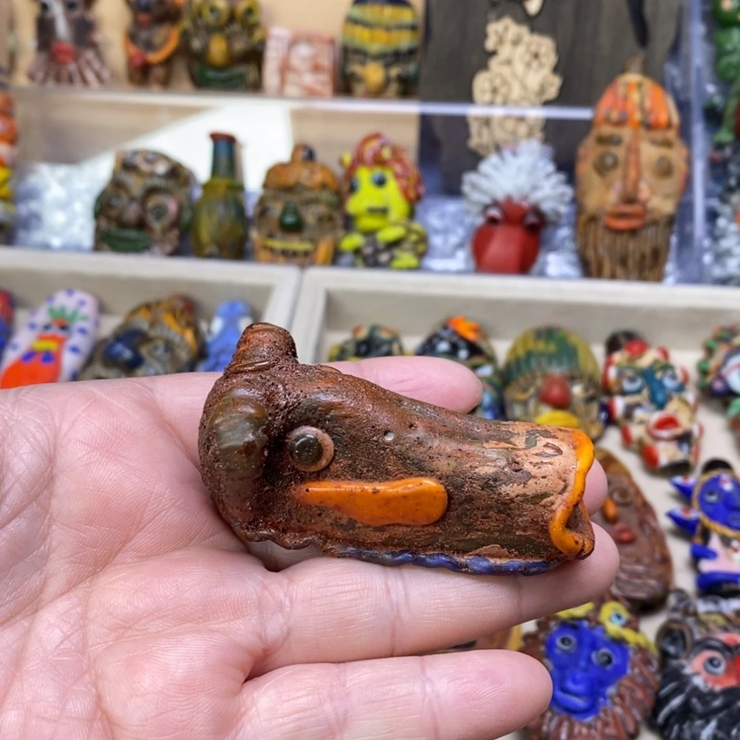 琉璃颈饰福利老羊头056