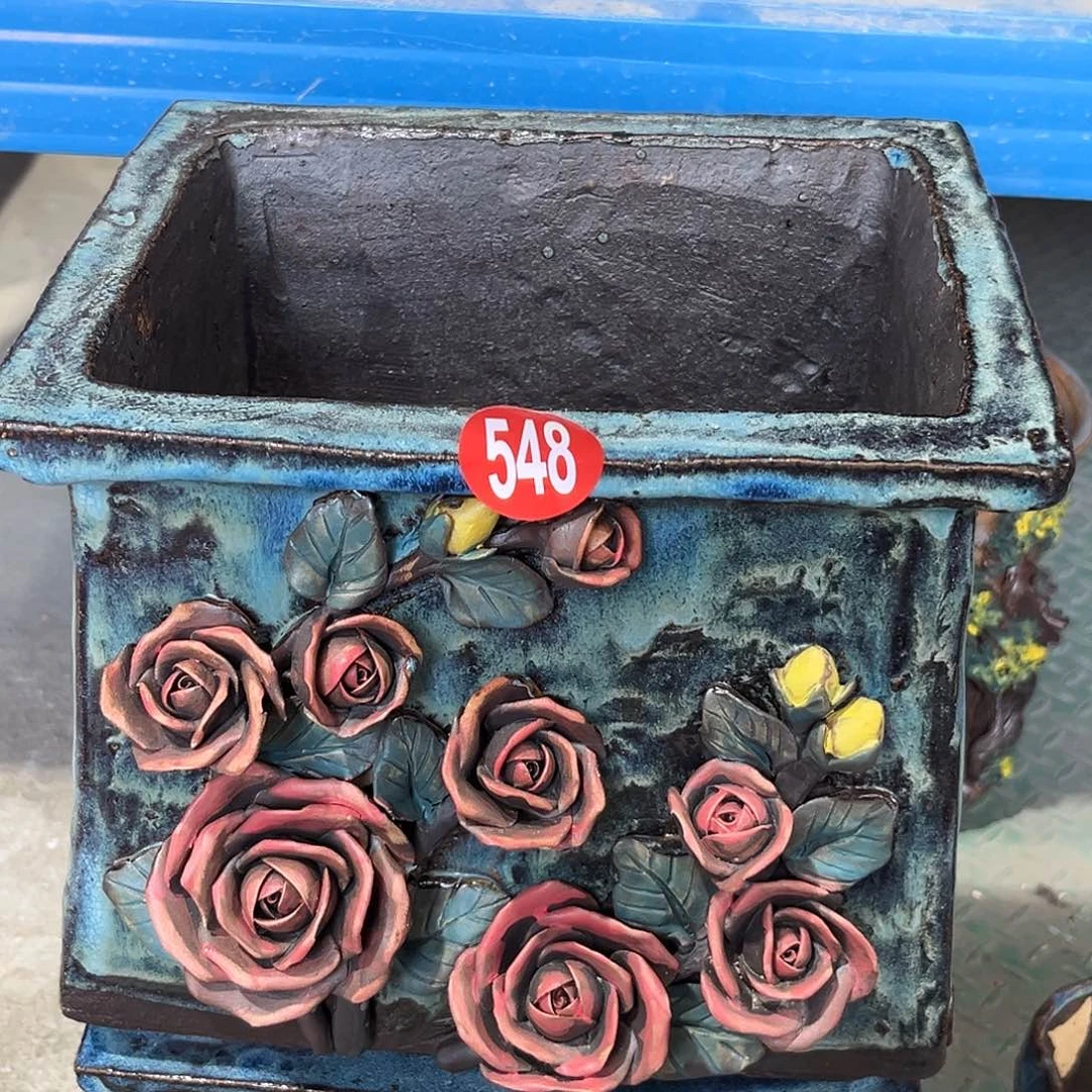 548 号陶然花器手工花盆