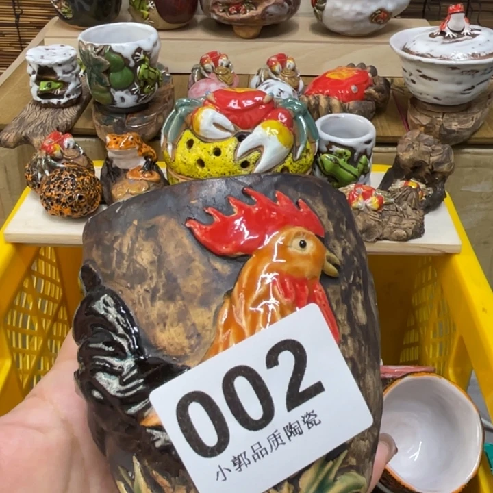 胡****饭柴烧手工螃蟹制品002