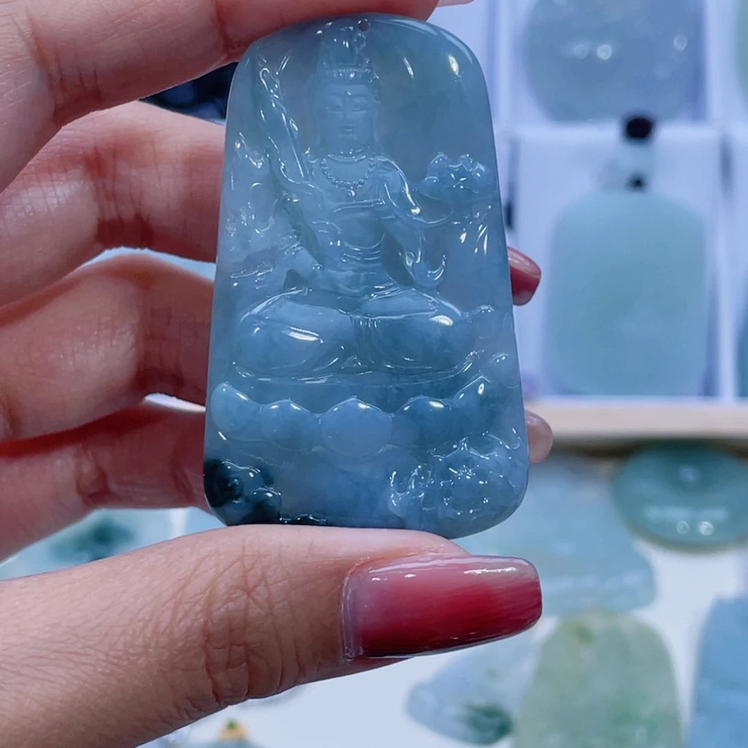 翡翠颈饰18K金镶嵌飞**盗