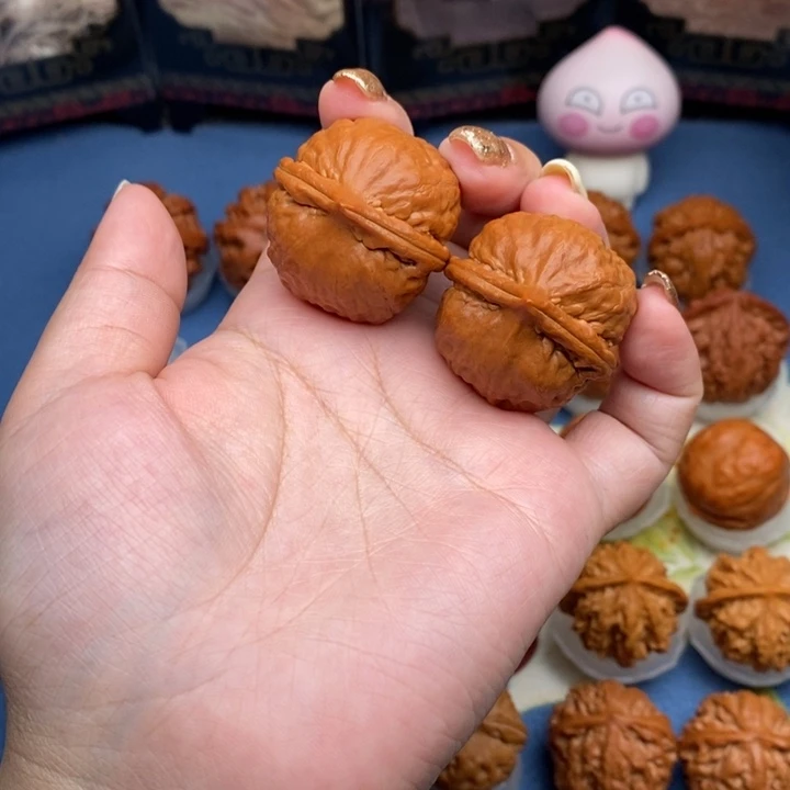 文玩核桃把件無*蒜头