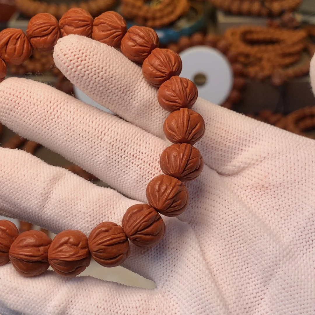 手串桃核秦岭龙纹