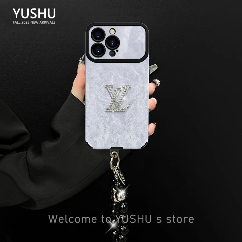 雪山蓝适用于苹果/华为oppo/VIVO/小米手机壳大视窗ins女款高级感