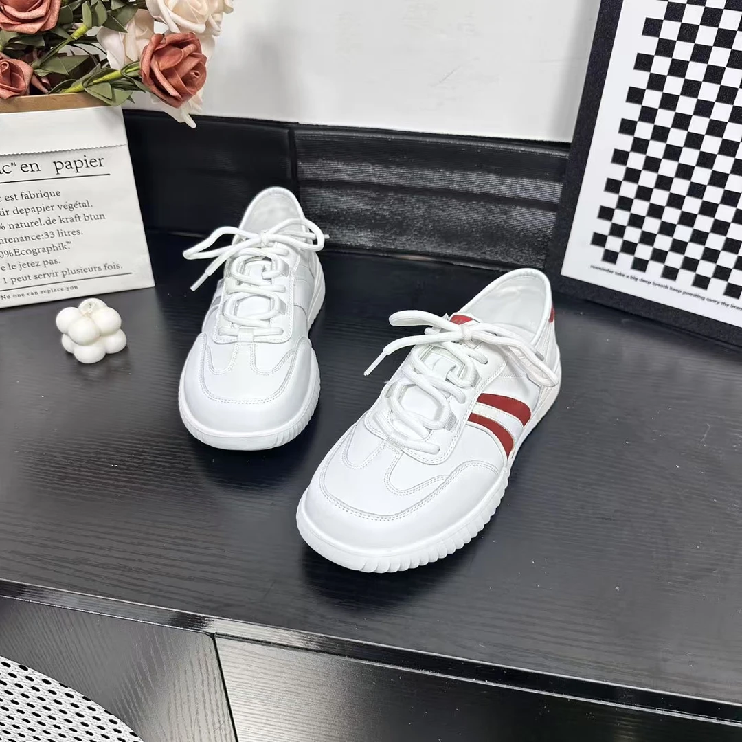 春季新品经典时尚百搭休闲小白鞋女鞋气质软底舒适冷粘工艺63025