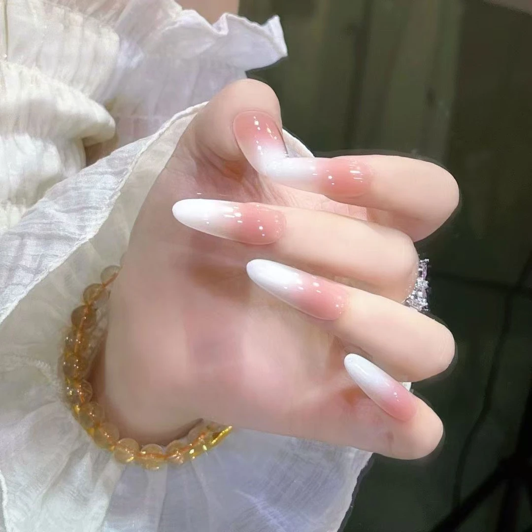 【茉白云上】轻奢系手工纯欲腮红春夏显白女神穿戴美甲