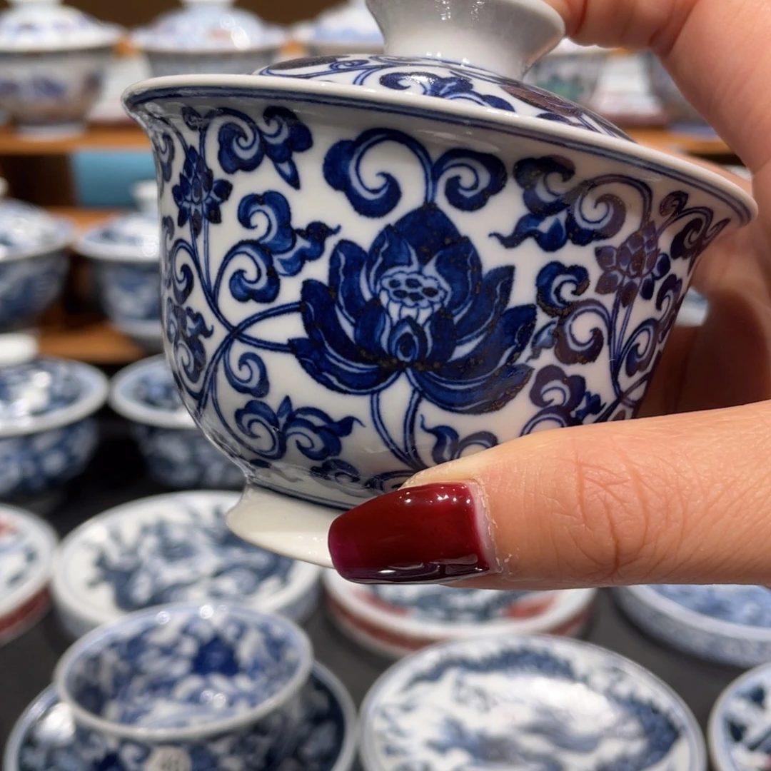 景德镇陶瓷手工手绘