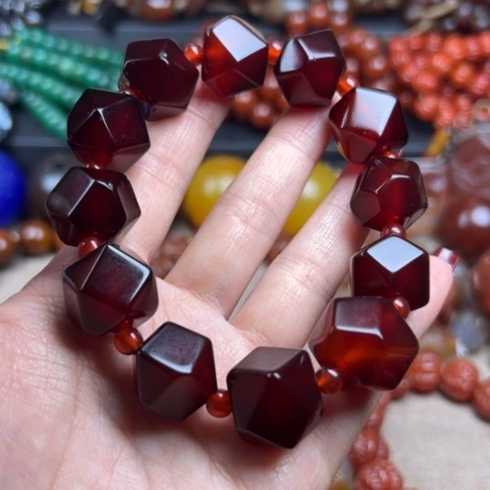 玛瑙/玉髓颈饰未镶嵌霸*