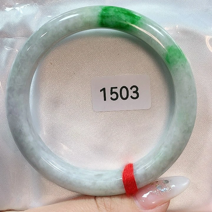 翡翠手镯未镶嵌天然翡翠手镯60