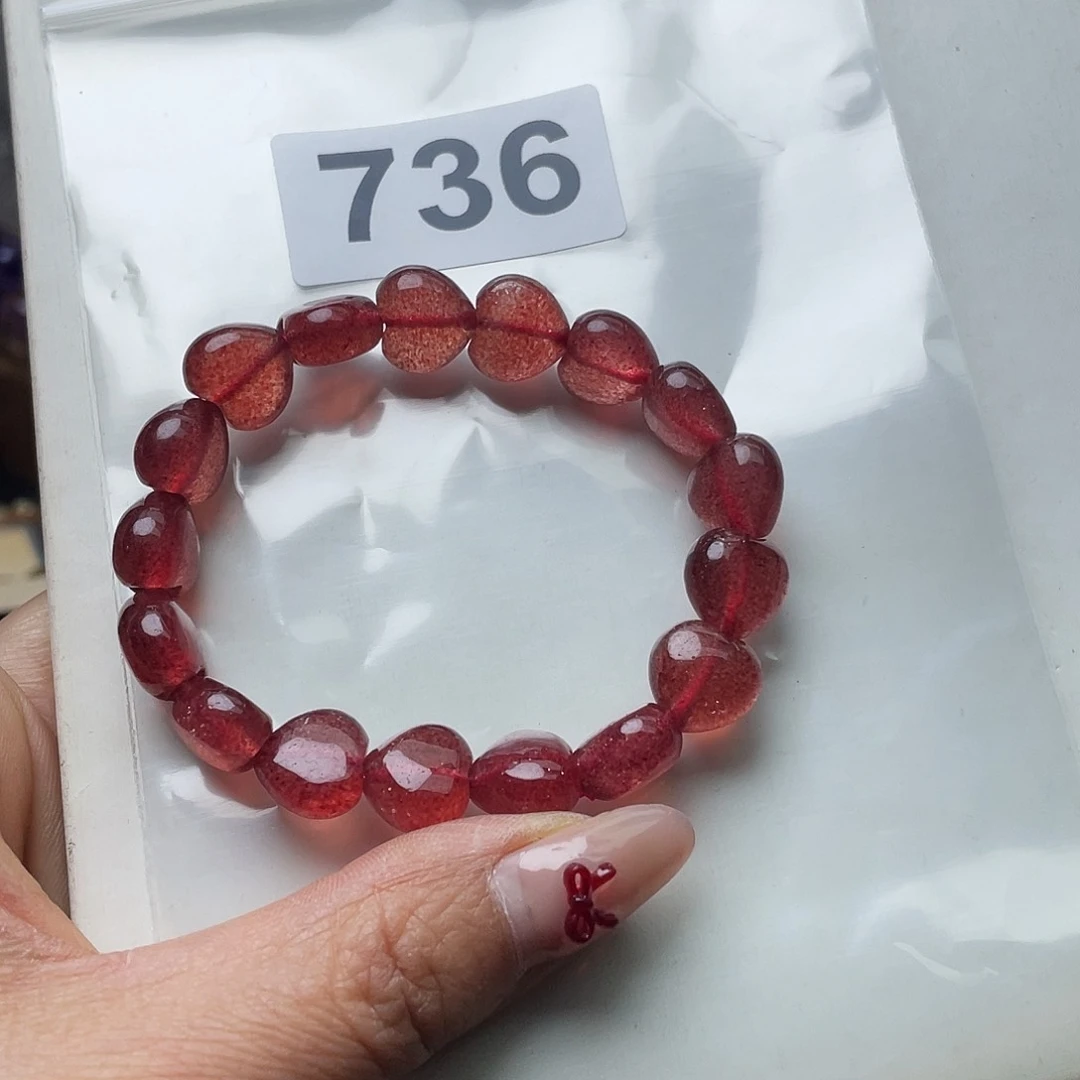 水晶手串736。未镶嵌