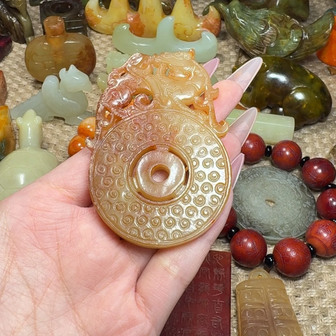 吊坠白玉菩提挂件