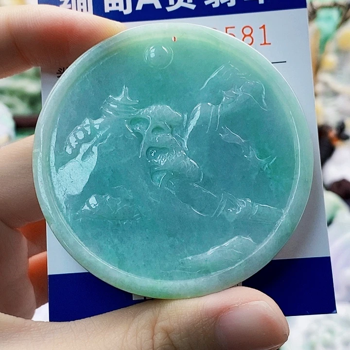 吊坠(不含链)未镶嵌翡翠