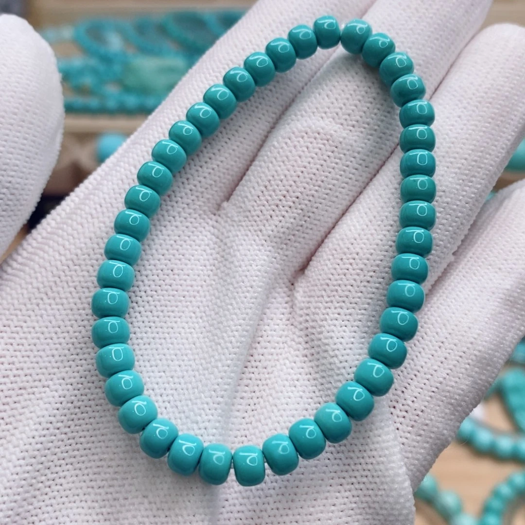 绿松石未镶嵌珠宝奇石5mm