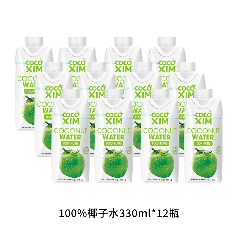 【赠品】100%椰子水12瓶