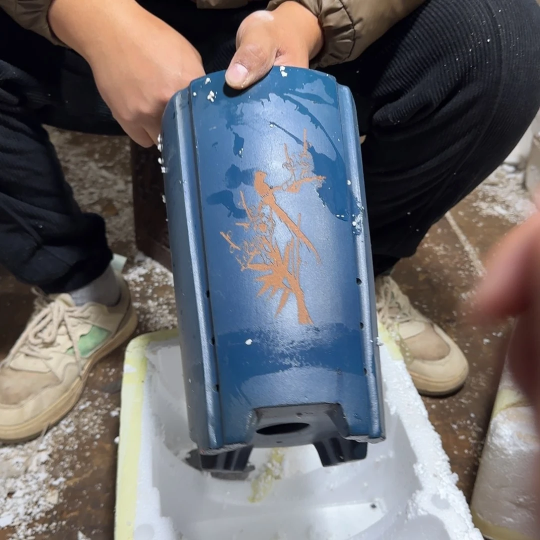 紫砂花盆口径15.25口径