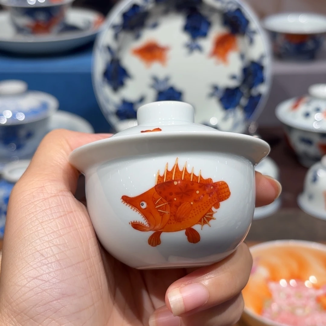 嘿***哈手工手绘陶瓷茶具