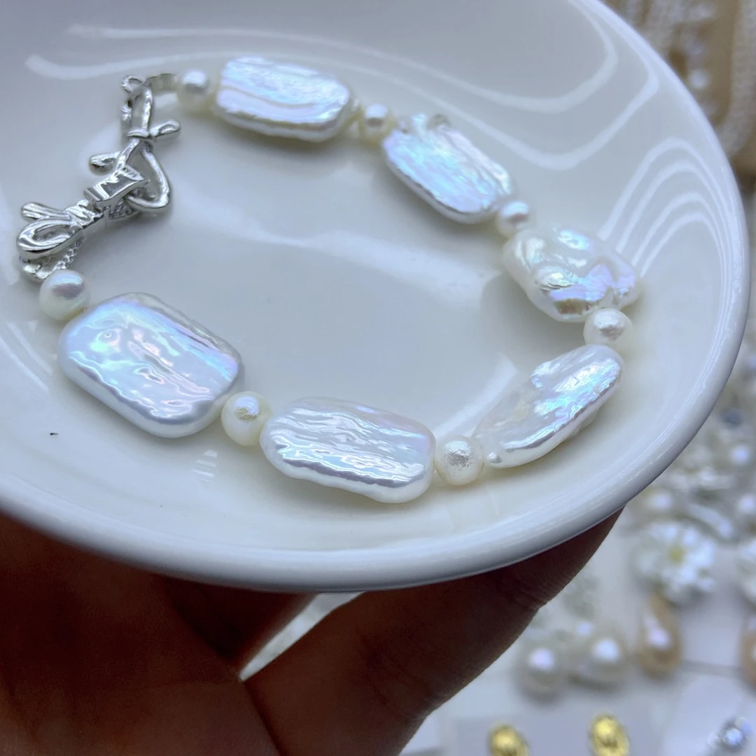 淡水珍珠未镶嵌耳饰