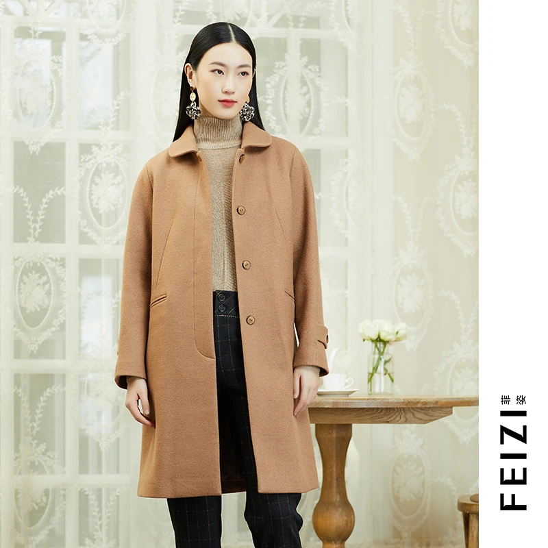 菲姿FEIZI冬款羊毛大衣1W770